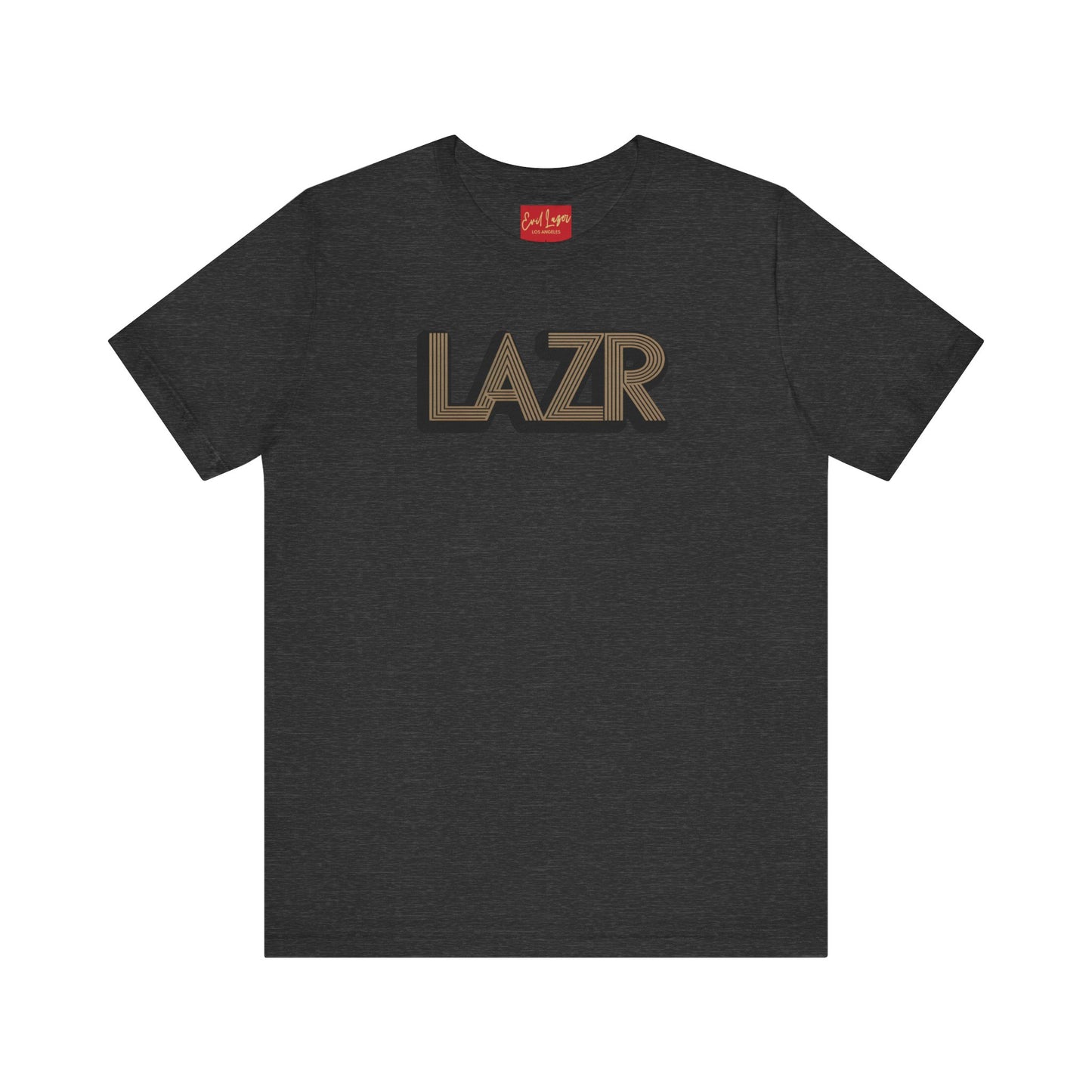 LAZR STRIPED DKGRY/GLD
