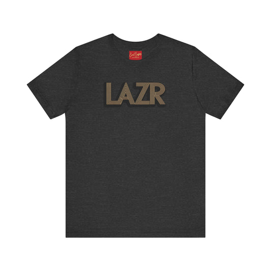 LAZR STRIPED DKGRY/GLD